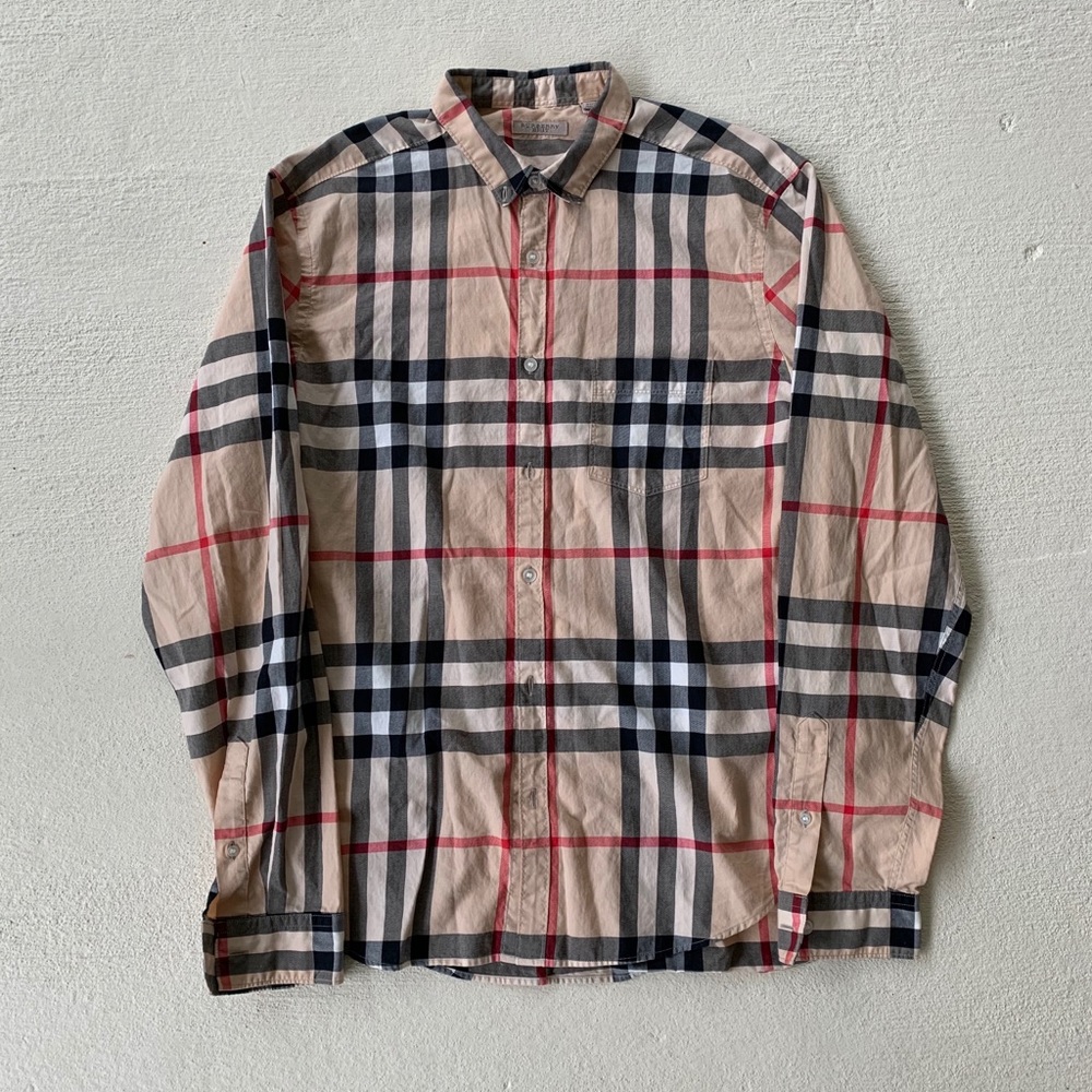 Burberry Brit Nova Check Button Up